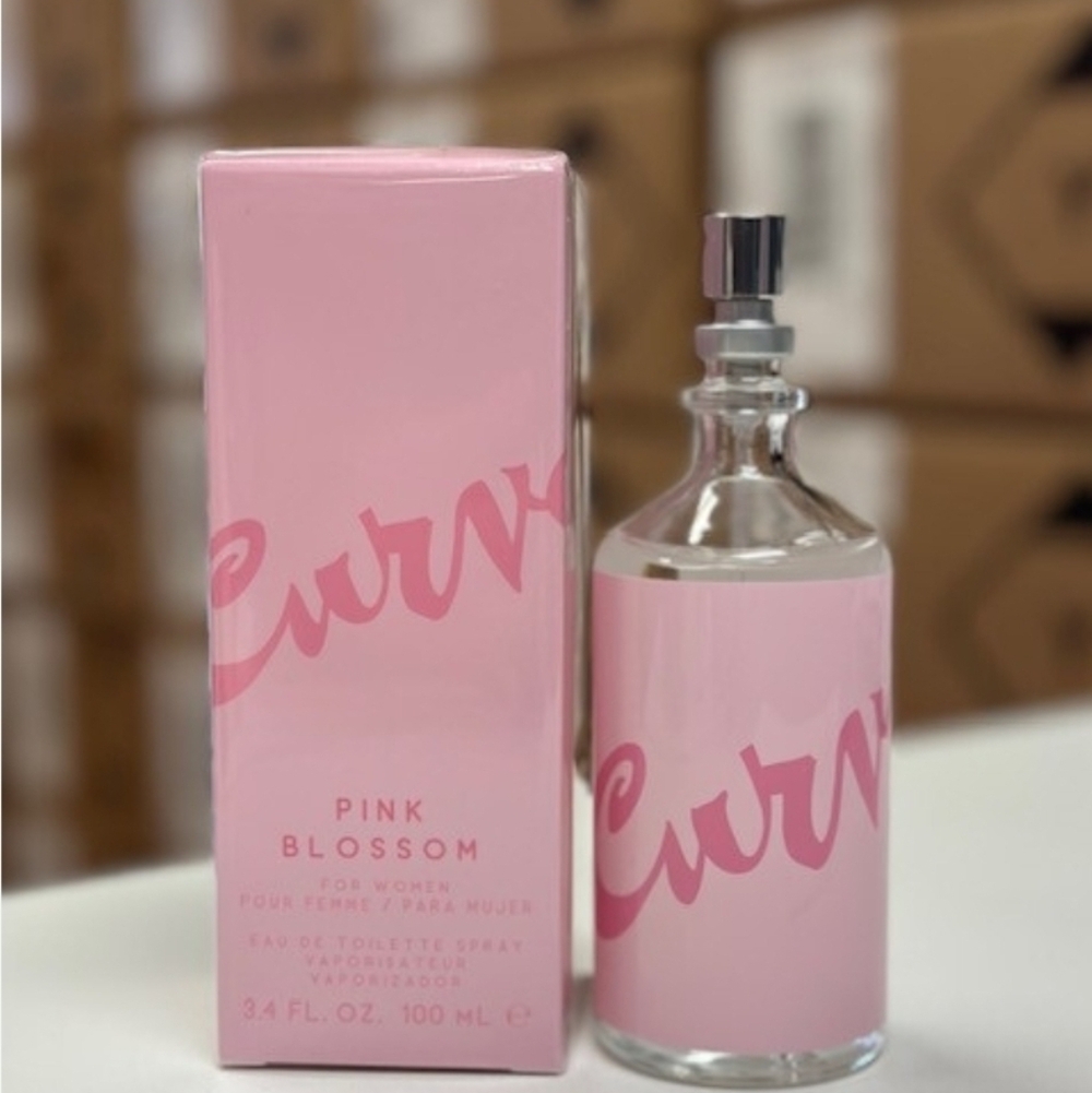 Curve Pink Blossom By Liz Claiborn 3.4 Fl Oz Large Bottle Classic Full Size!